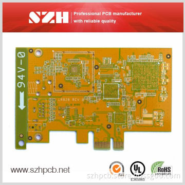 94V0 Fr4 Gold Finger Printed Circuit PCB Board